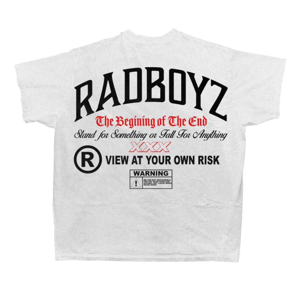 Radboyz Acid Tour Show T-Shirt – White