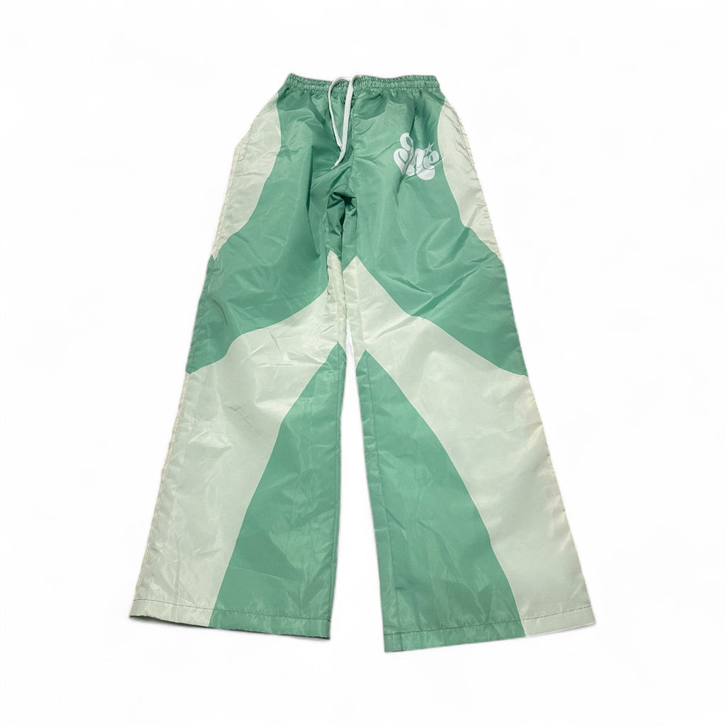 SND Nylon Track Pants – Green