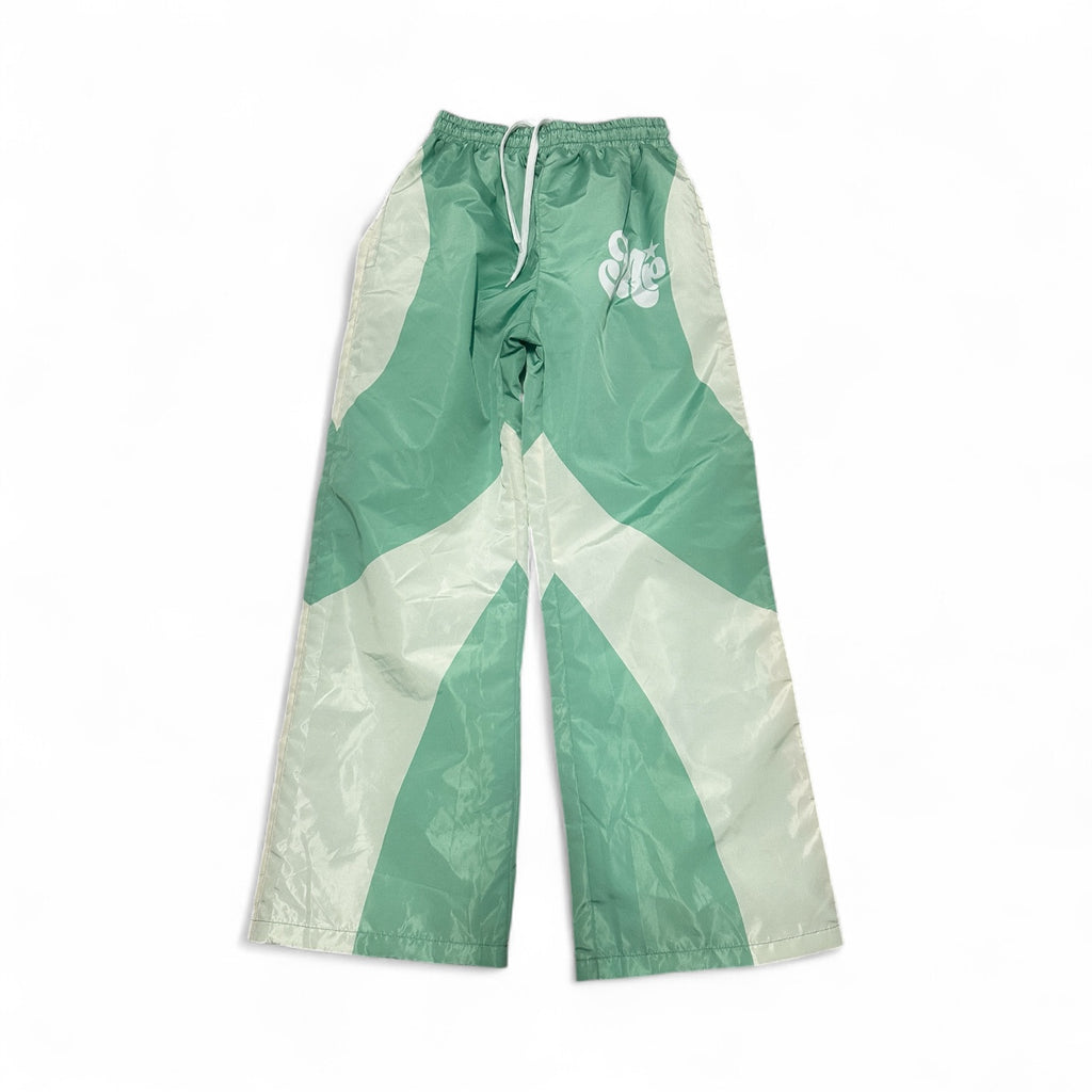 SND Nylon Track Pants – Green