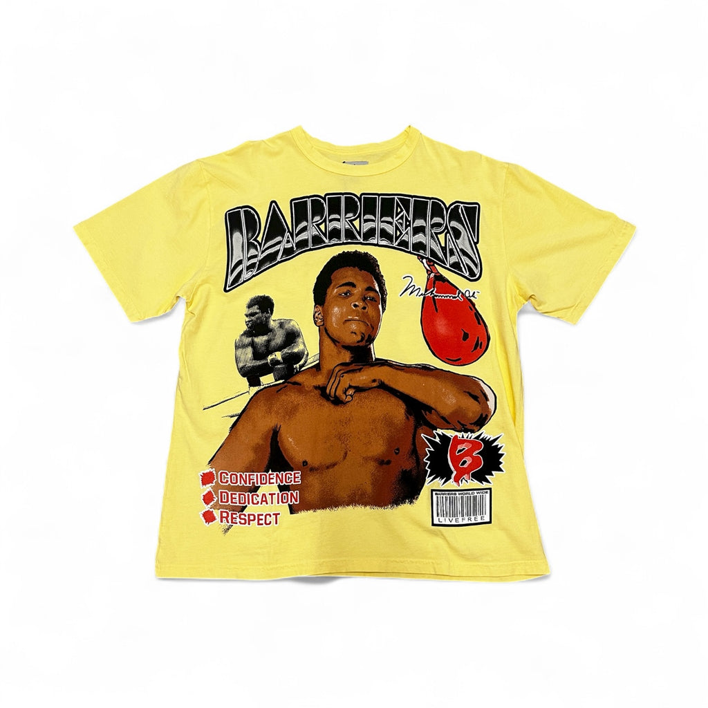 Barriers Muhammad Ali Graphic Tee – Yellow