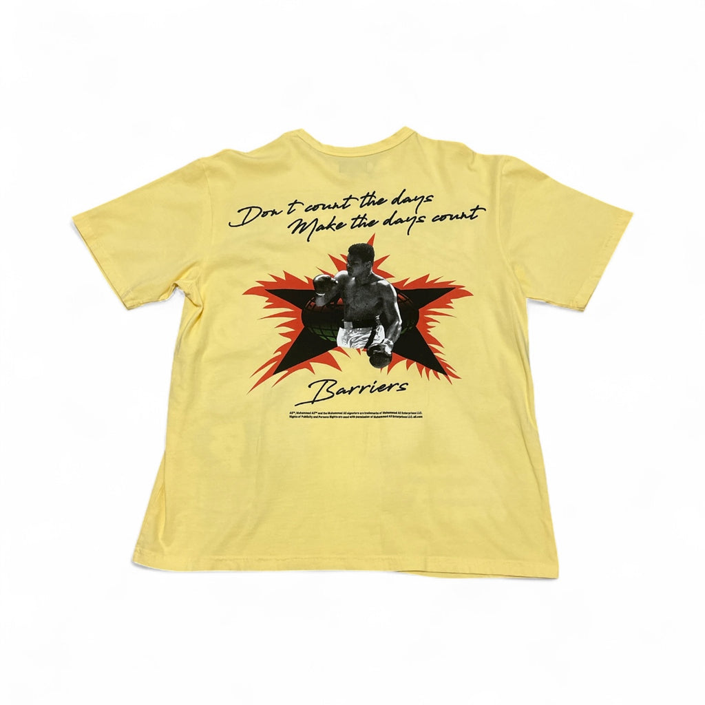 Barriers Muhammad Ali Graphic Tee – Yellow