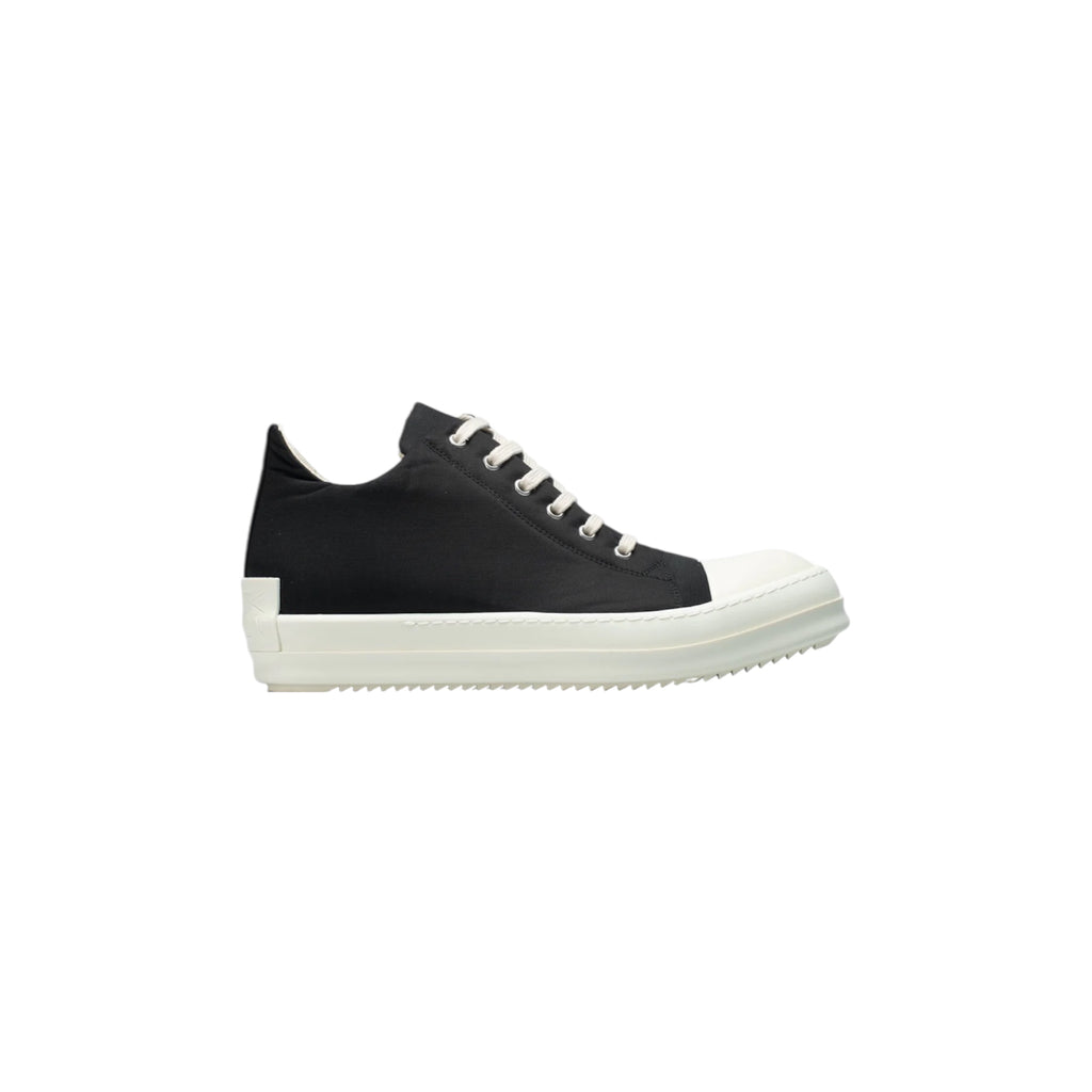 Rick Owens DRKSHDW Low Sneaks – Black Canvas
