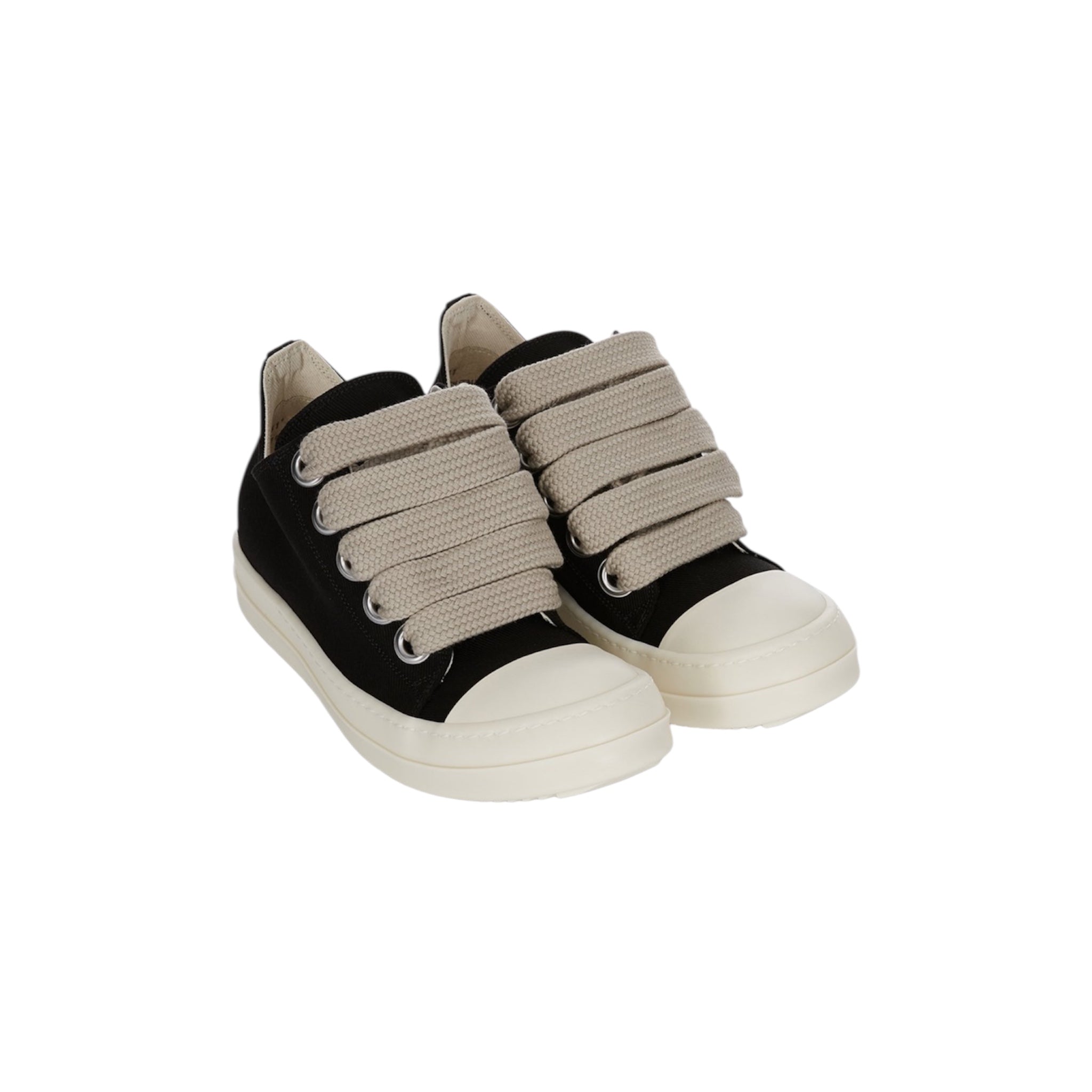 Rick Owens DRKSHDW Low Sneakers – Black & Milk