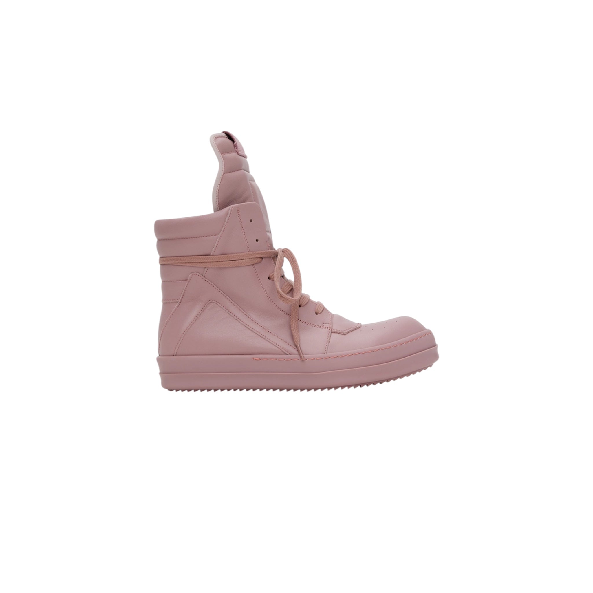 rick owens geobasket – pink leather SZ-42