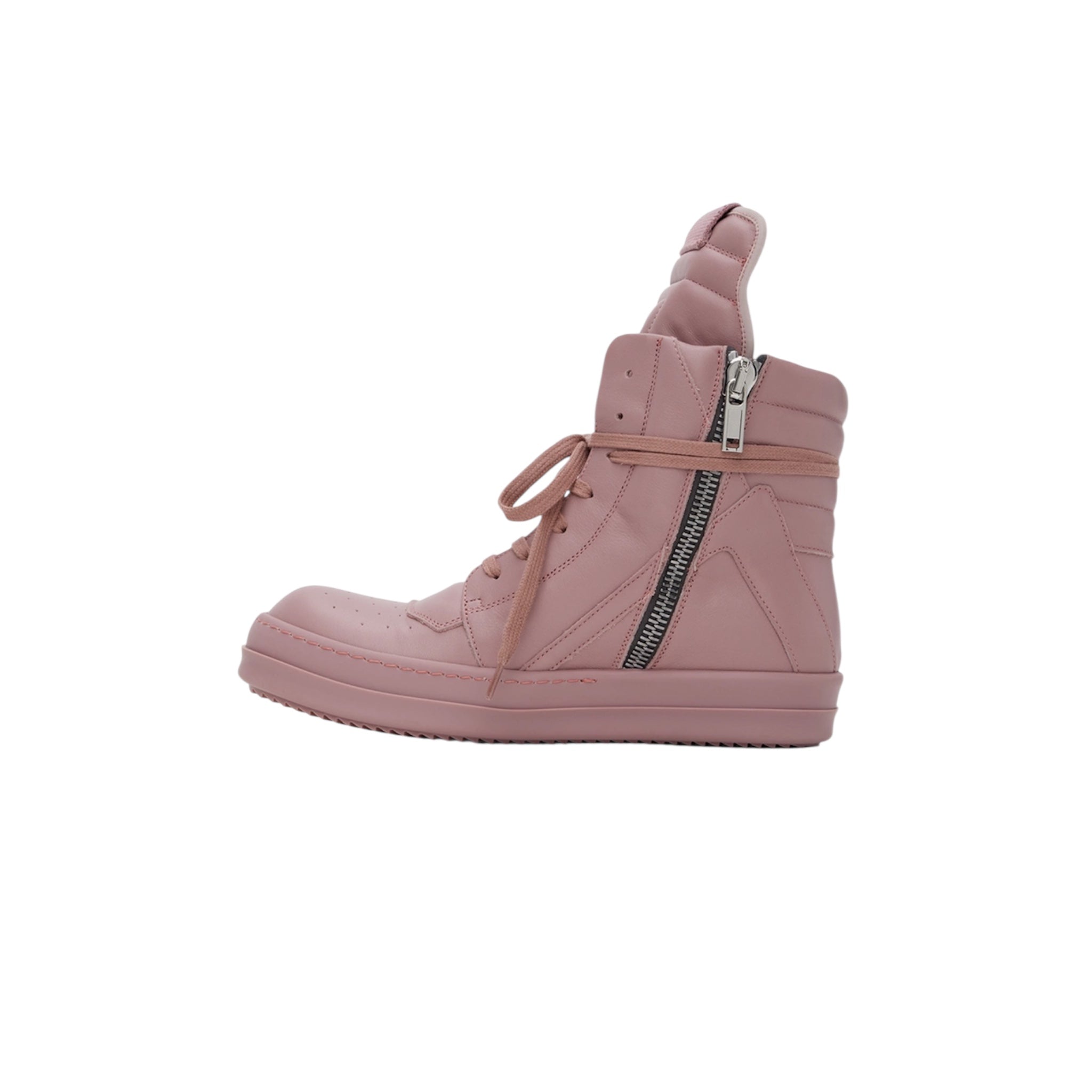 rick owens geobasket – pink leather SZ-42