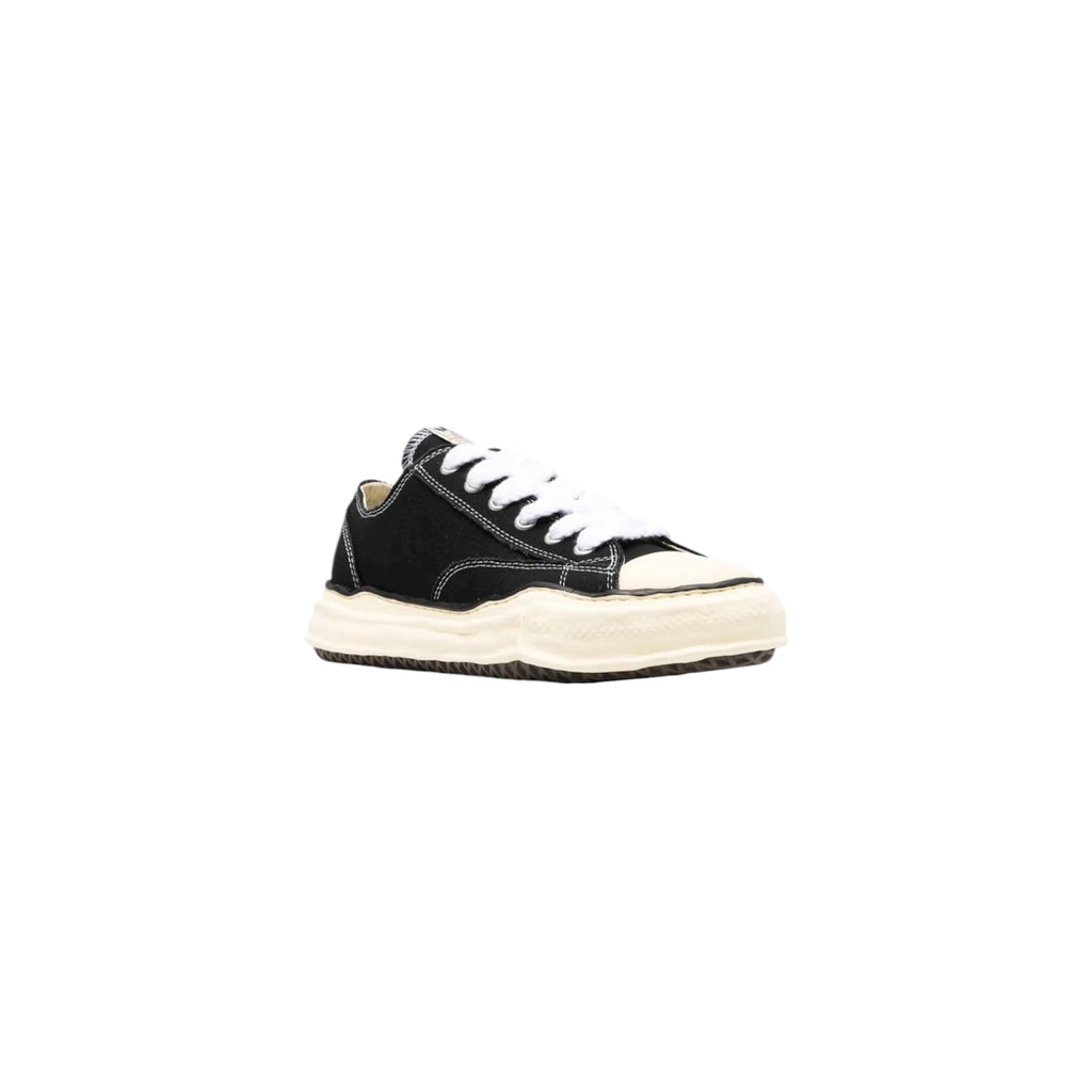 Maison Mihara Yasuhiro Blakey Low "Black/White" – Size 37