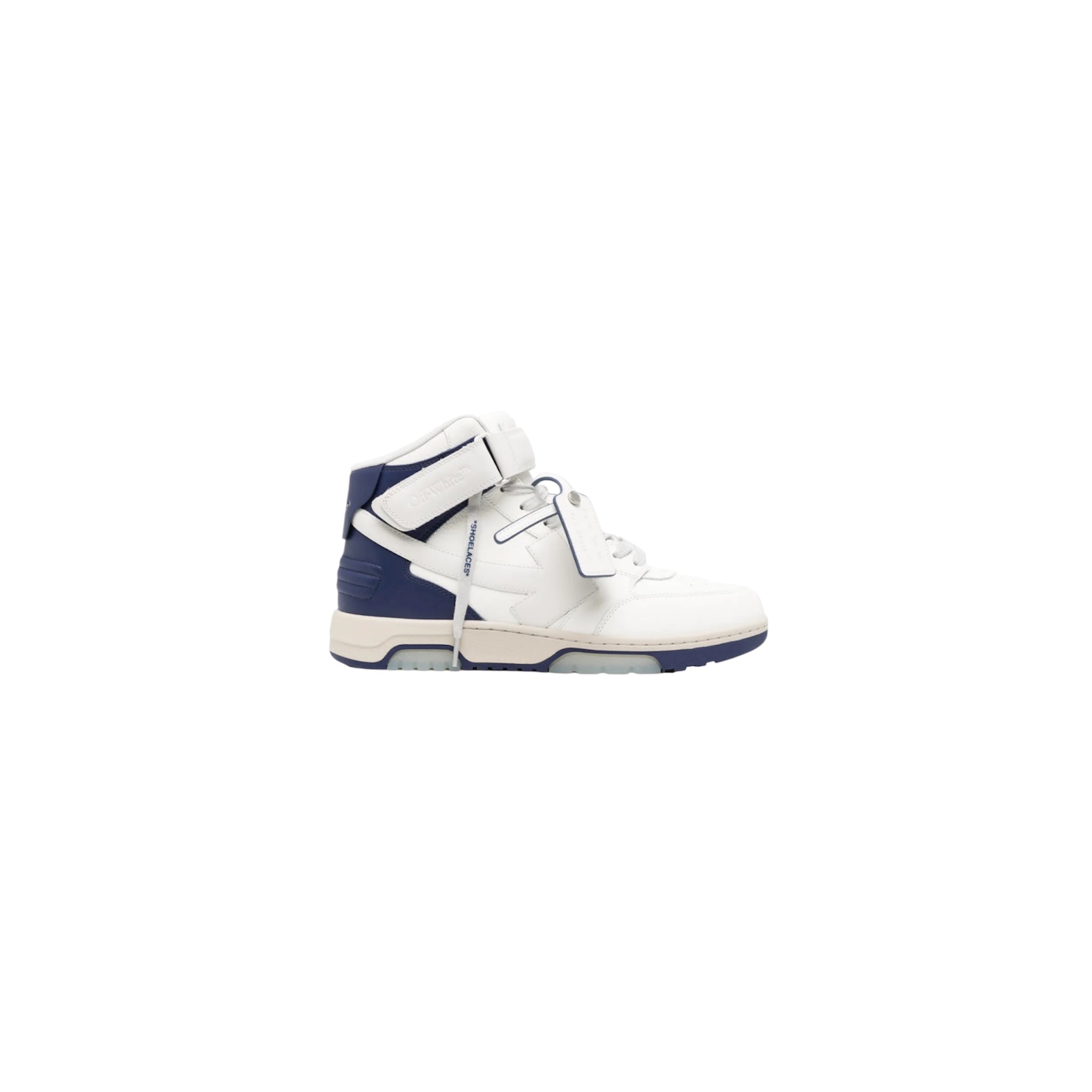 Off-White Out of Office Mid "White/Grey/Navy" – Size 41