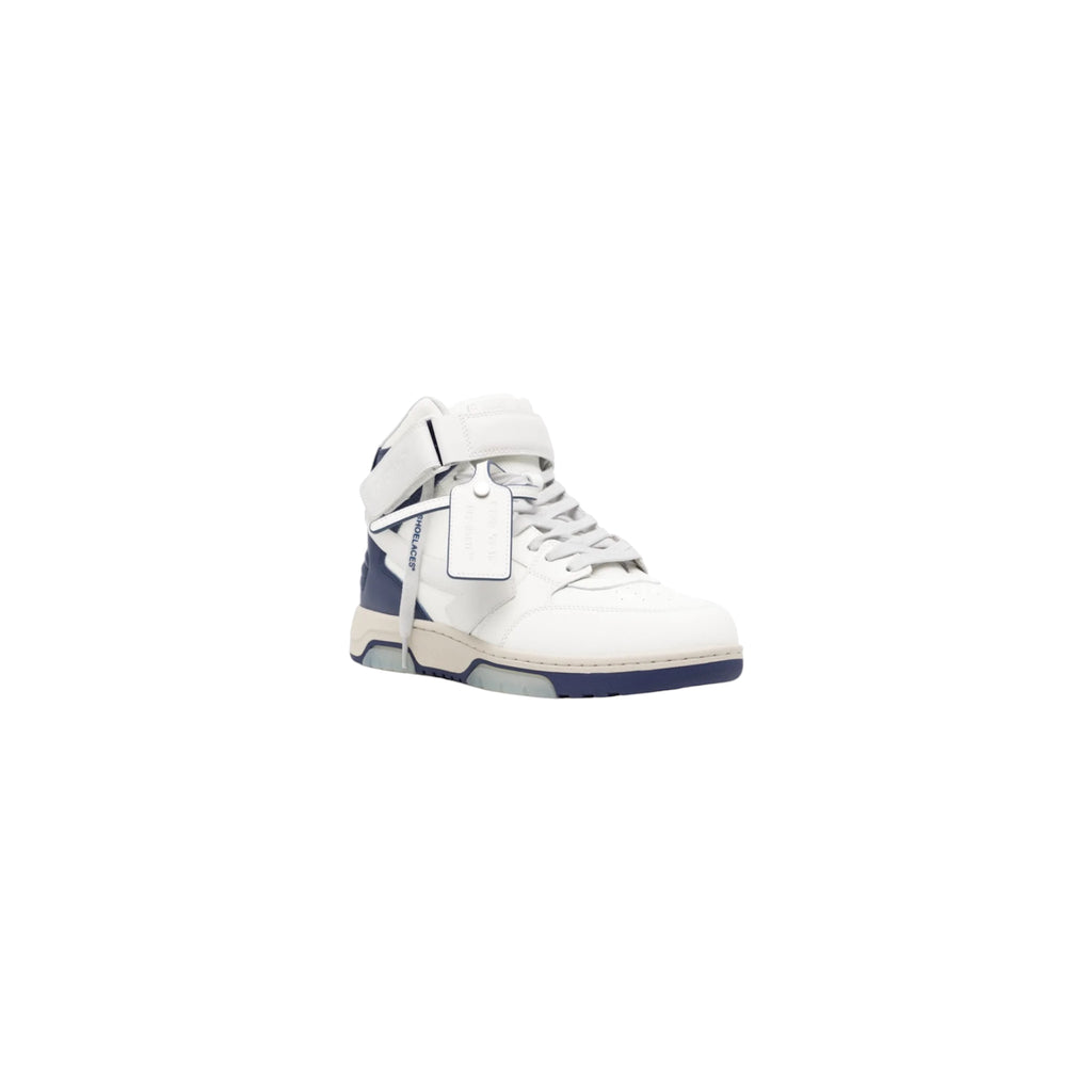 Off-White Out of Office Mid "White/Grey/Navy" – Size 41