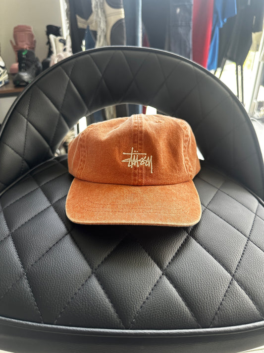 Stüssy Faded Rust Orange Cap